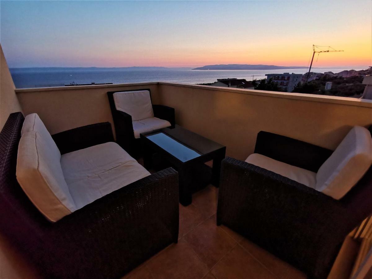Makarska, Panoramic Sea & Mountains View, Cucek Apartment